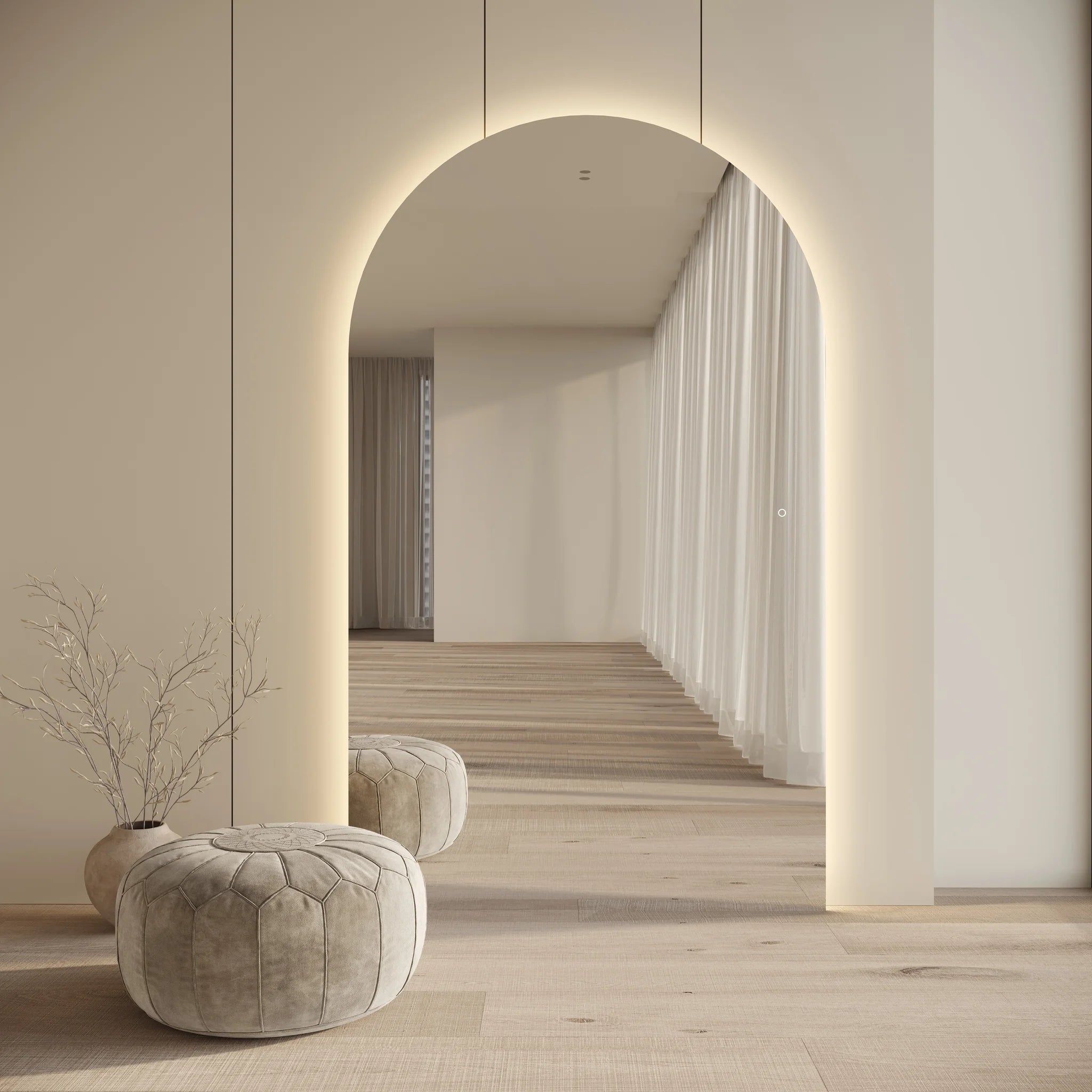 Arlo Arch LED Mirror | 2000 x 1200 - Mirrors by Reflect