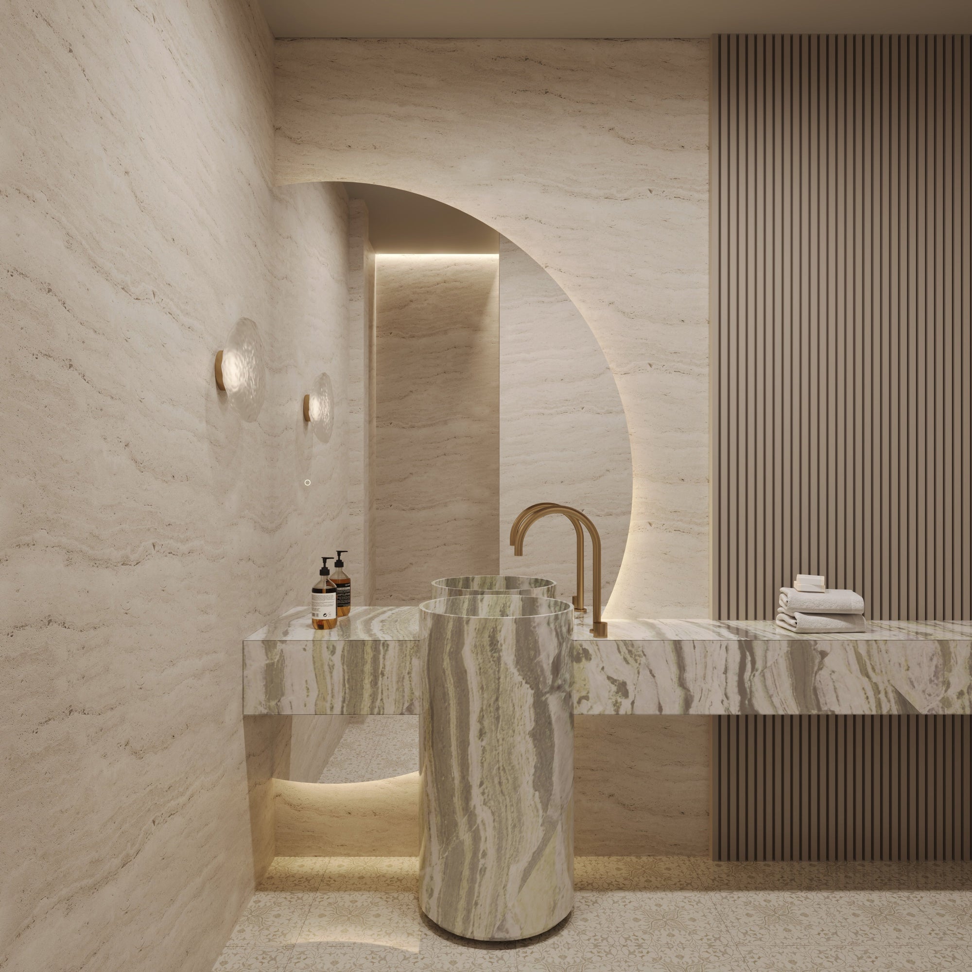 Célina | Half Moon Mirror - Mirrors by Reflect