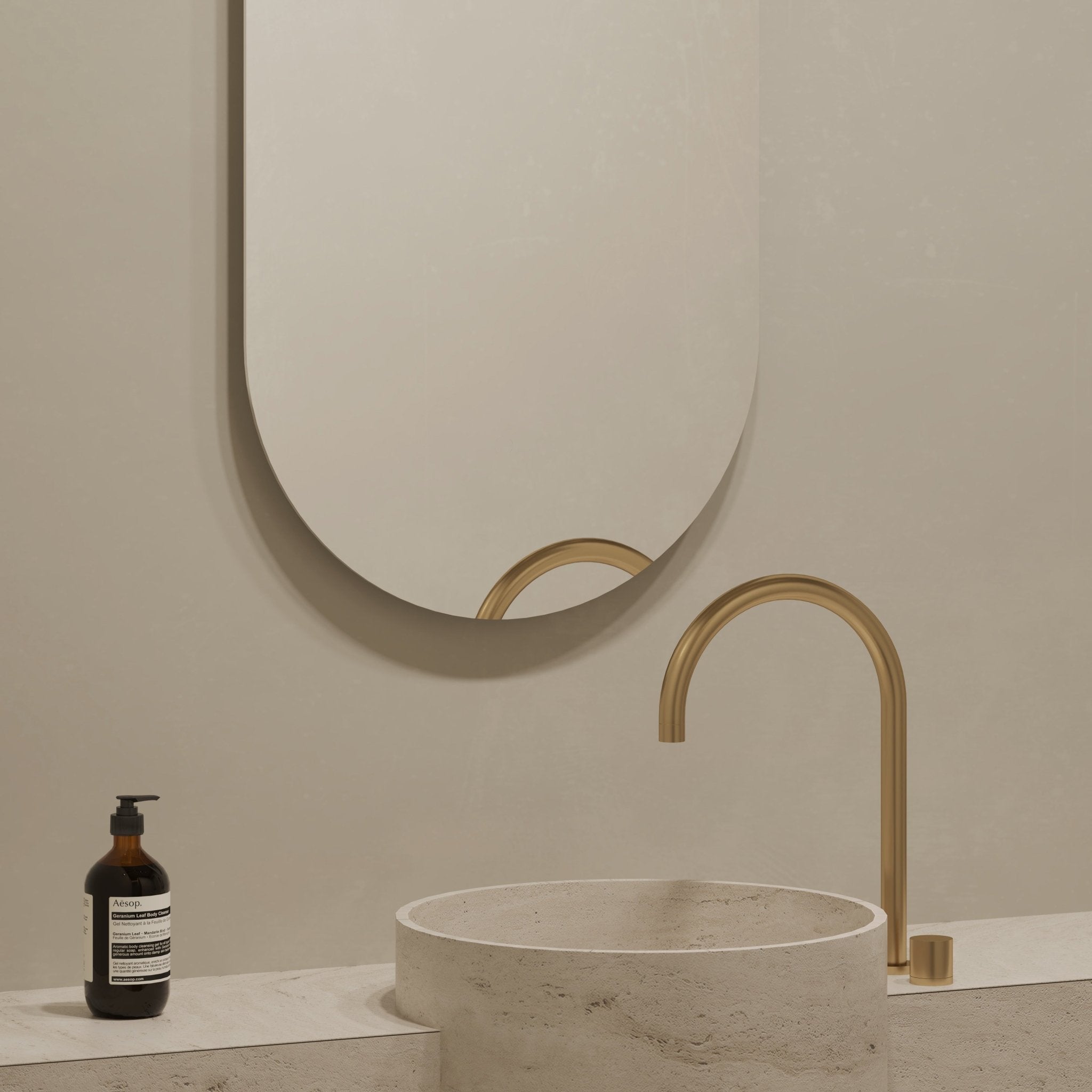 Elara Oval Bathroom Mirror | 900 x 500 - Mirrors by Reflect