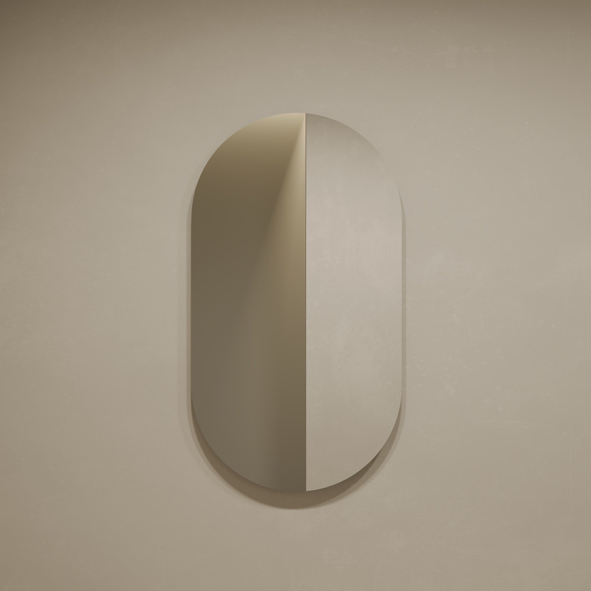 Elara Oval Bathroom Mirror | 900 x 500 - Mirrors by Reflect