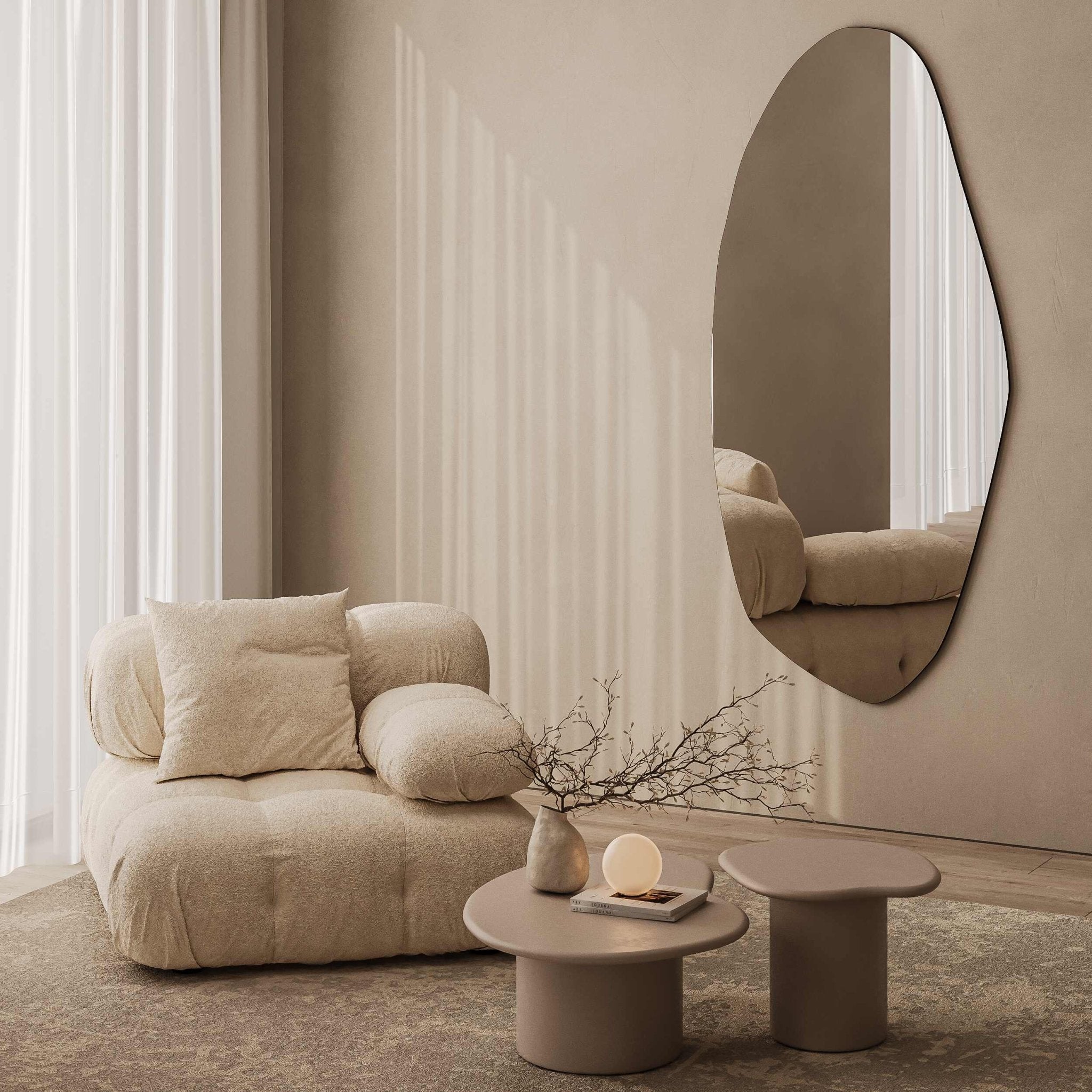 Isla | Irregular Mirror - Mirrors by Reflect