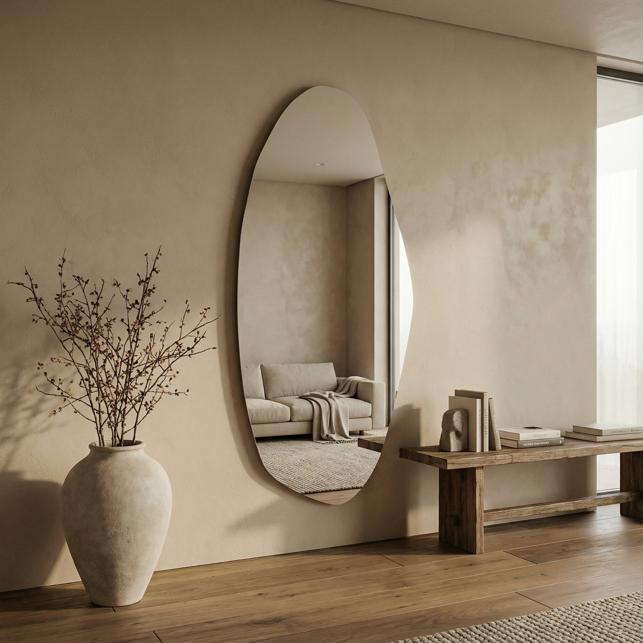 Isla | Irregular Mirror - Mirrors by Reflect