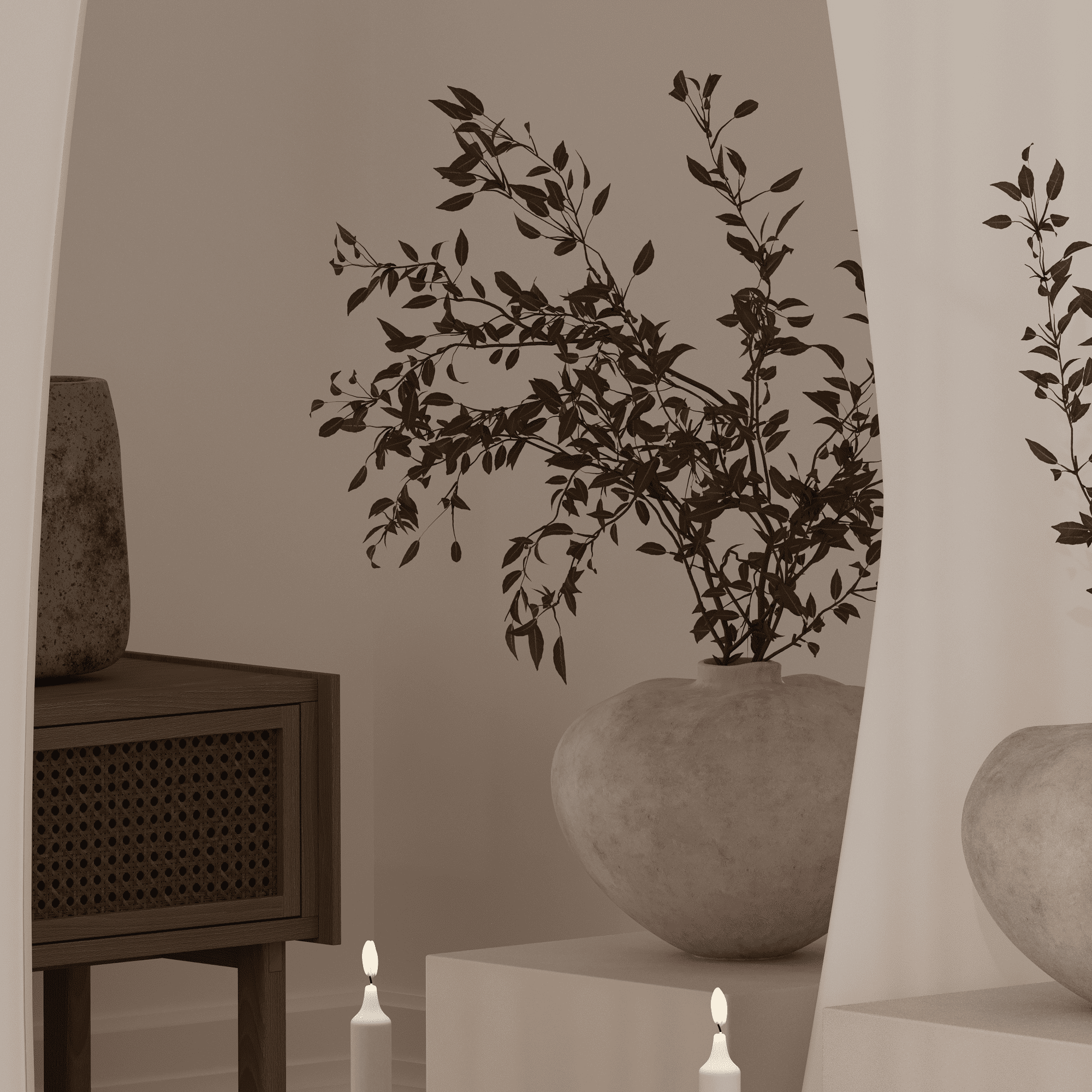 Lena | Irregular Mirror - Mirrors by Reflect