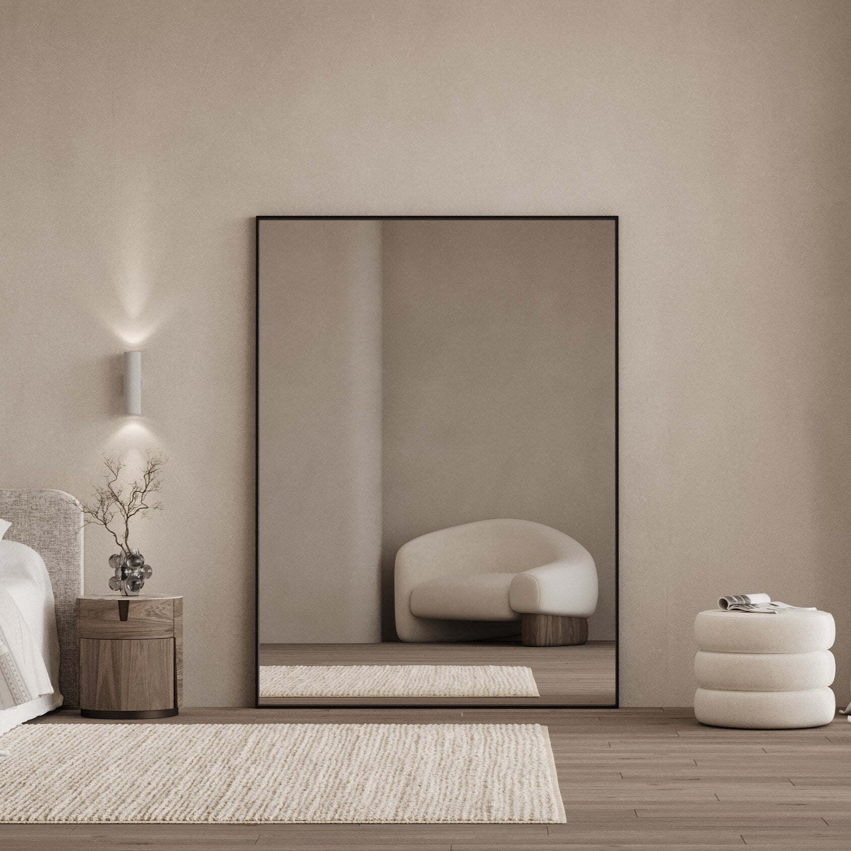 Sable | Rectangle Mirror - Mirrors by Reflect