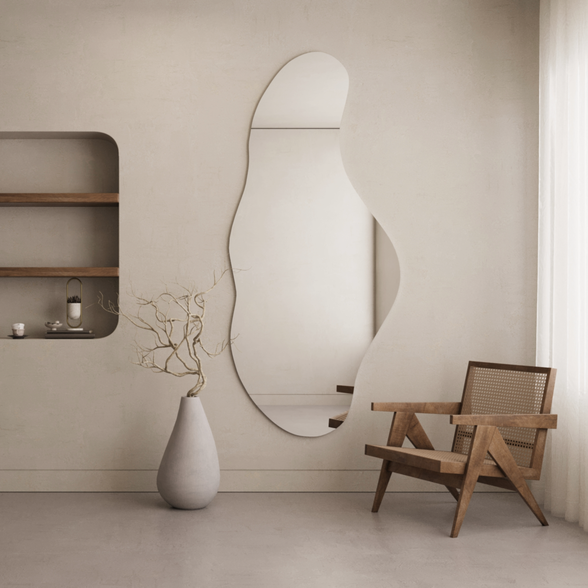 Lumina Irregular Mirror | 1800 x 800