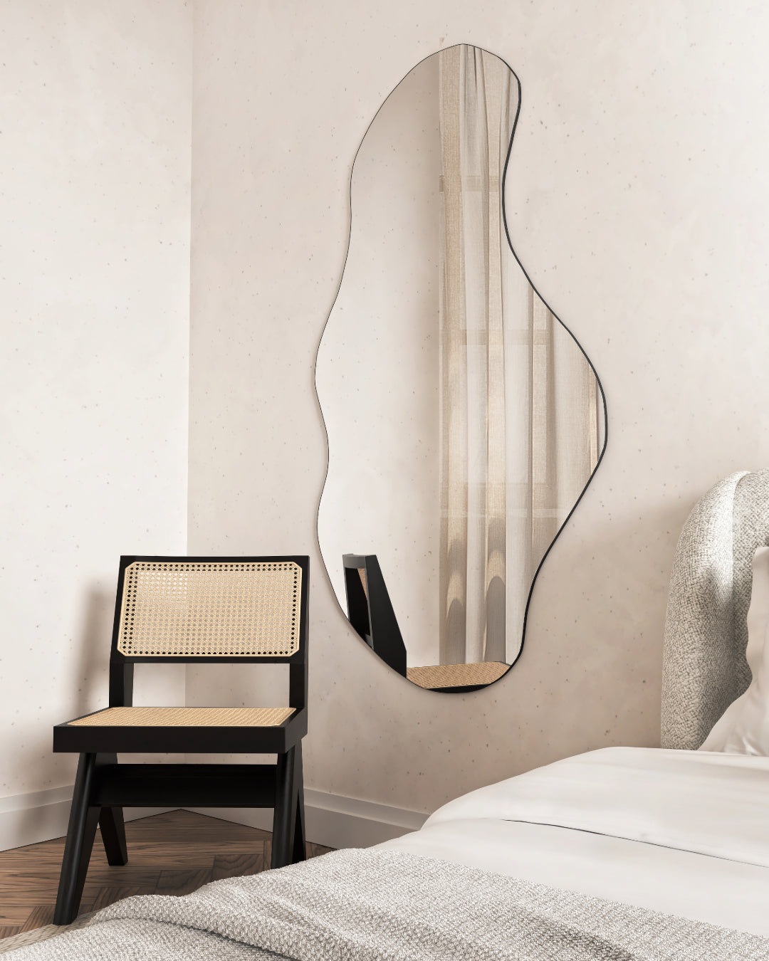 Lumina - Frameless Irregular Wall Mirror 80cm x 180cm