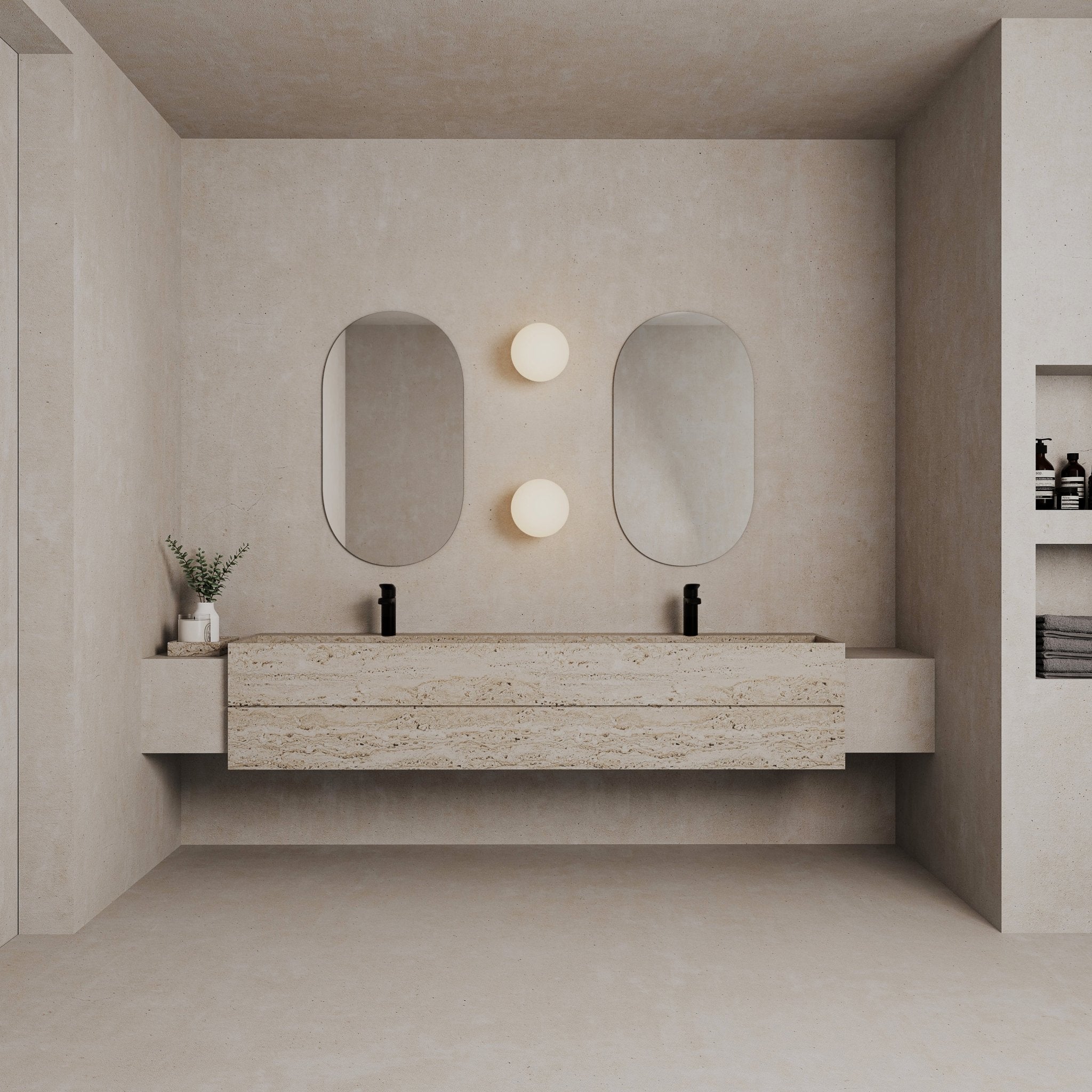 Elara | Oval Bathroom Mirror - Mirrors by Reflect