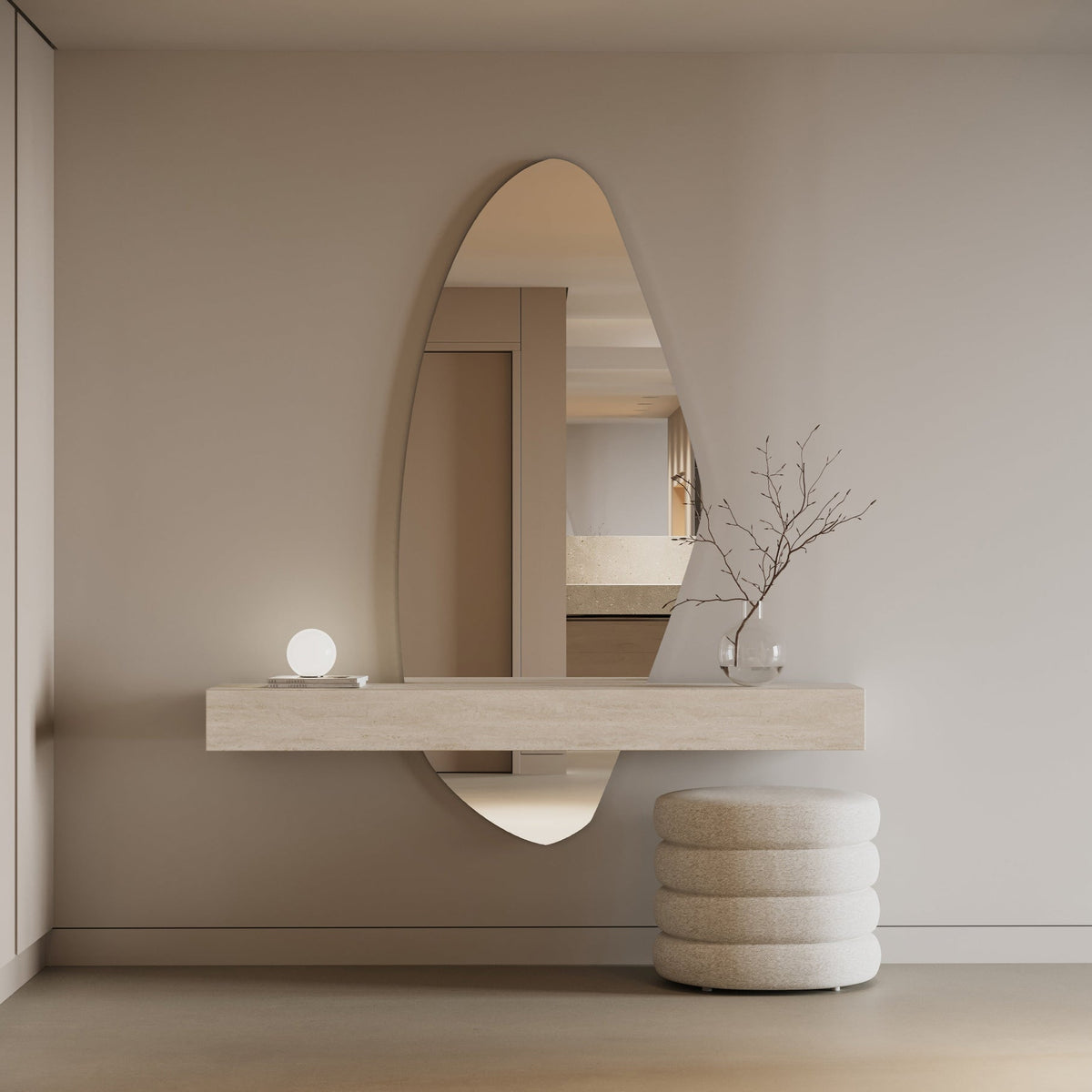 Isla | Irregular Mirror - Mirrors by Reflect