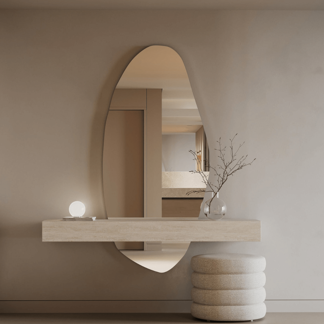 Isla | LED Irregular Mirror - Mirrors by Reflect
