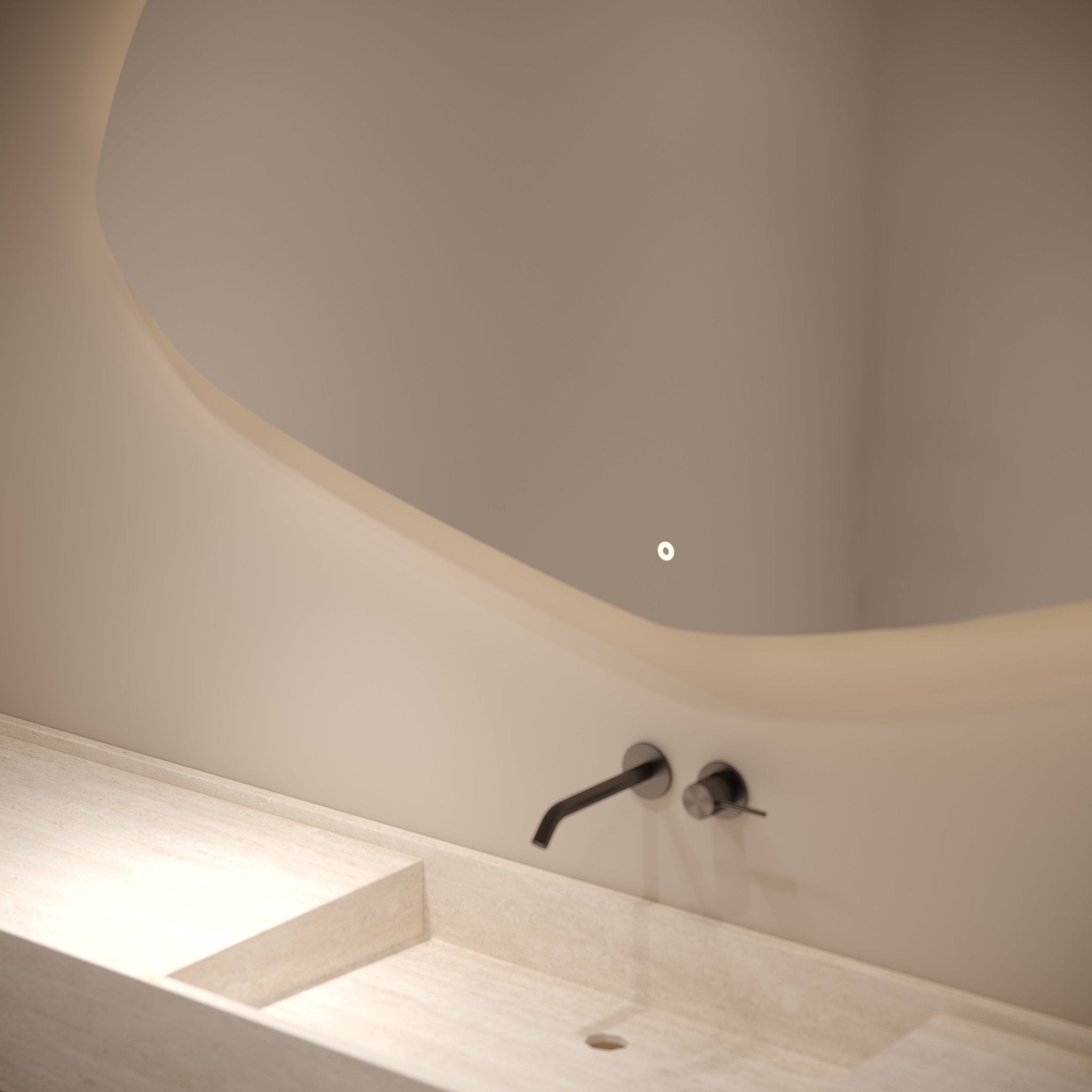 Isla | LED Irregular Mirror - Mirrors by Reflect