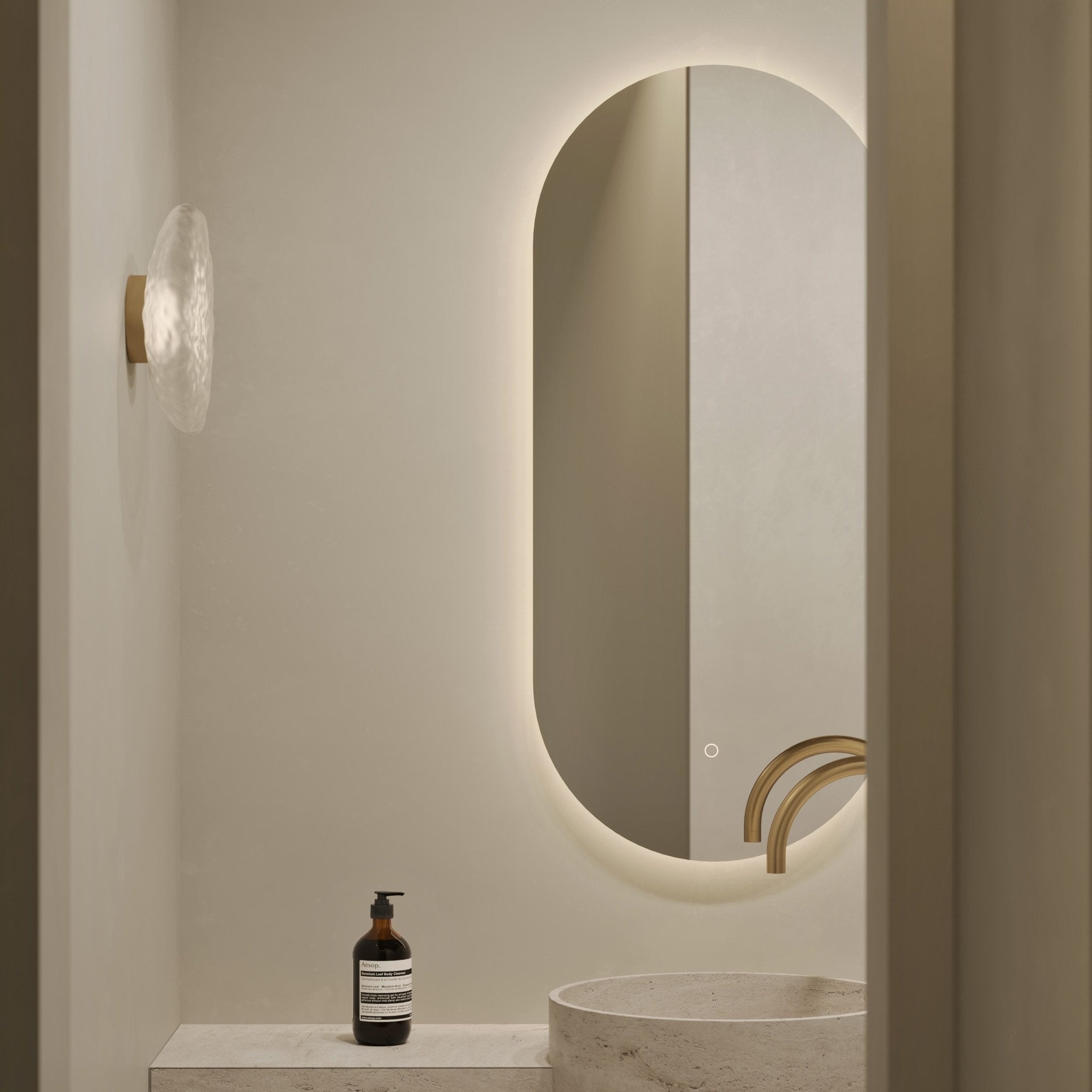Lume | Oval Mirror - Mirrors by Reflect
