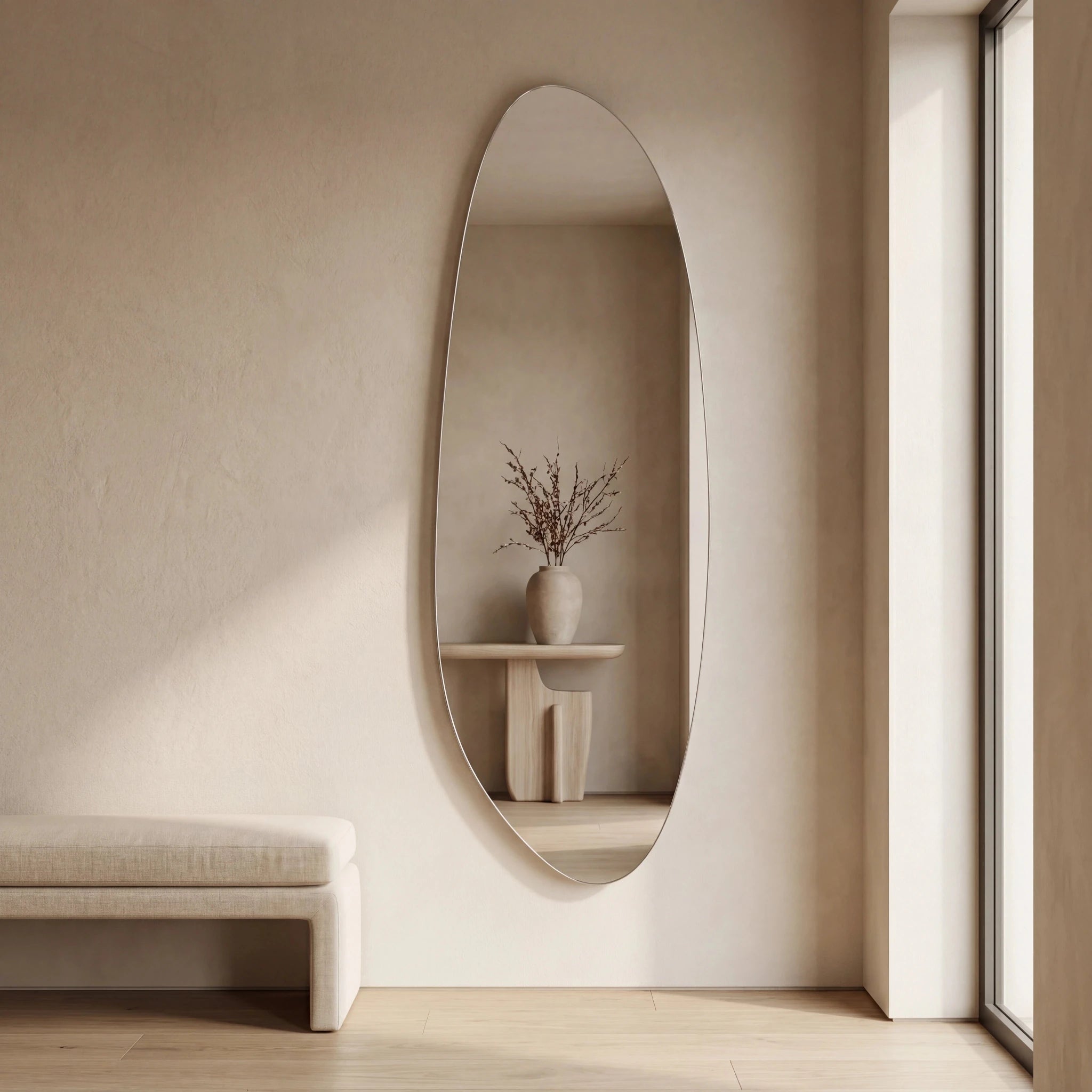 Lyra | Irregular Mirror (1600mm x 500mm) - Mirrors by Reflect