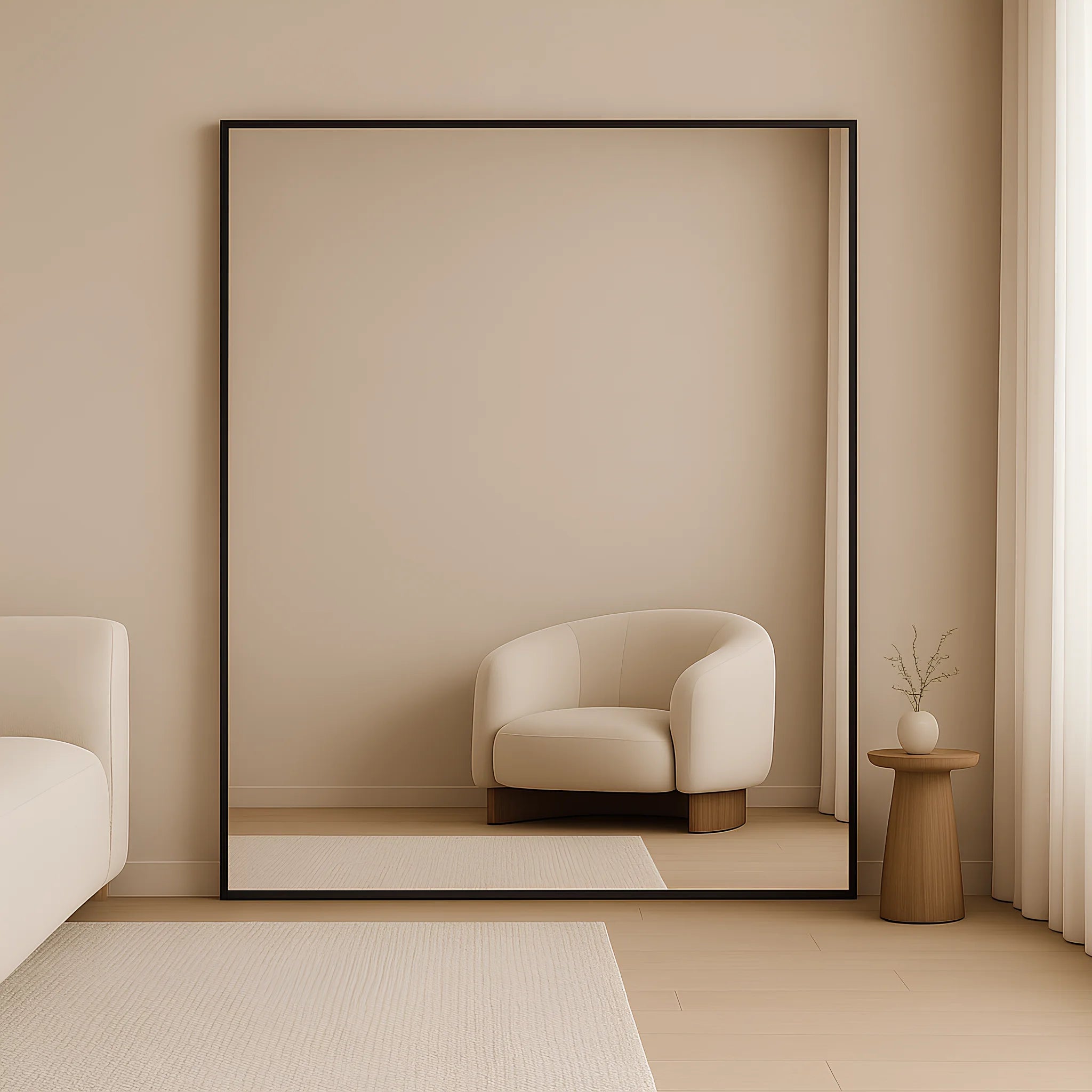 Sable Rectangle Mirror | 1900 x 1400 - Mirrors by Reflect