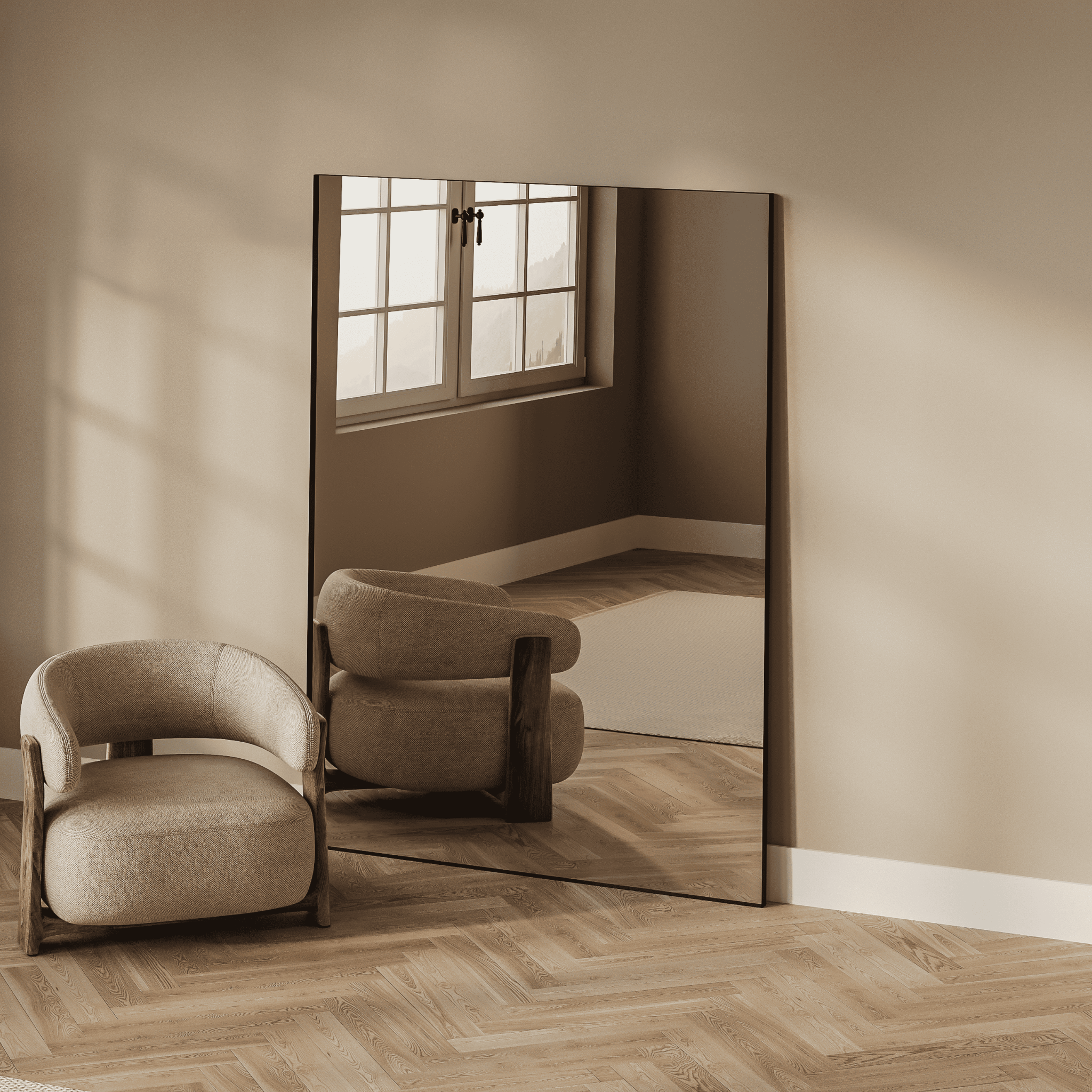 Sable | Rectangle Mirror - Mirrors by Reflect